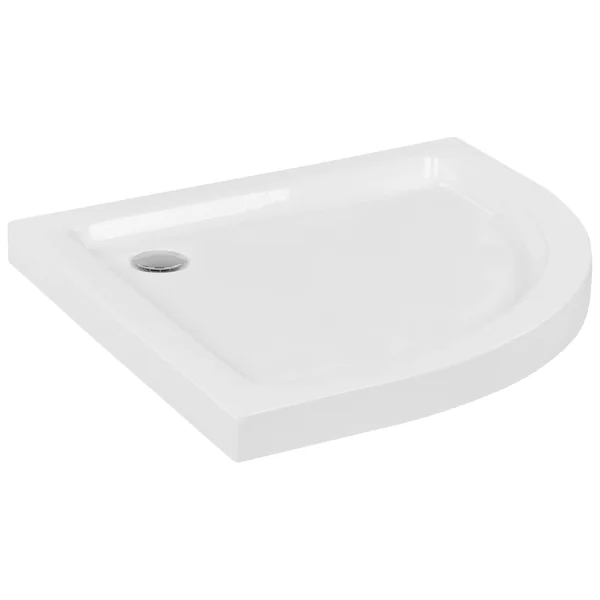 Bac de douche ALISO 80 x 80 x 7 cm Blanc