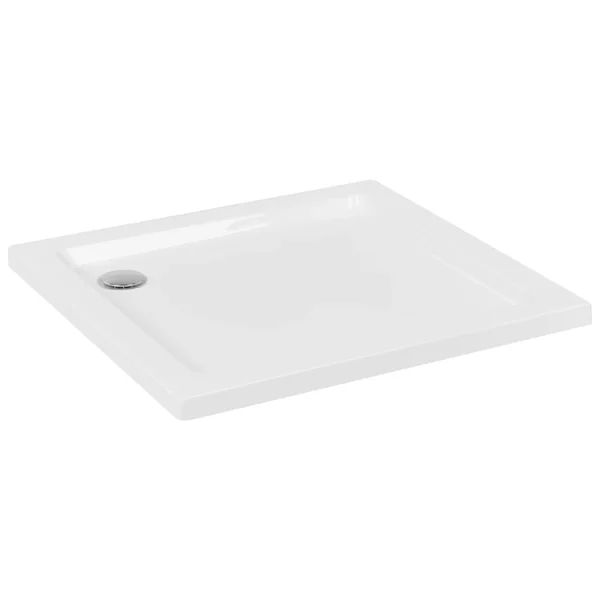 Bac de douche AMPAY 80 x 80 x 5 cm Blanc