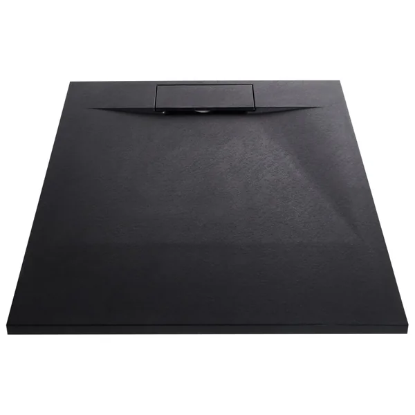 Bac de douche AZZURRO 80 x 100 x 3 cm Noir