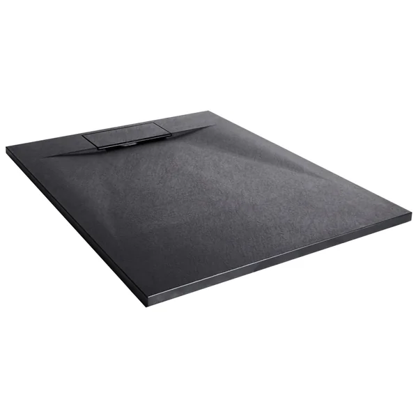 Bac de douche AZZURRO 80 x 100 x 3 cm Noir