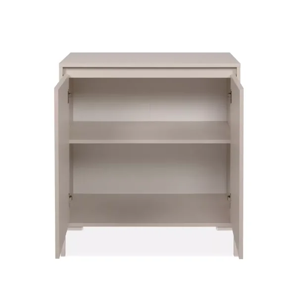 Buffet 2 portes couleur cachemire L81 cm - NERIO