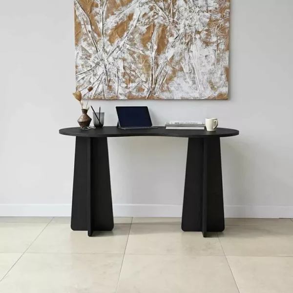Bureau avec plateau de forme organique L120 cm COMO