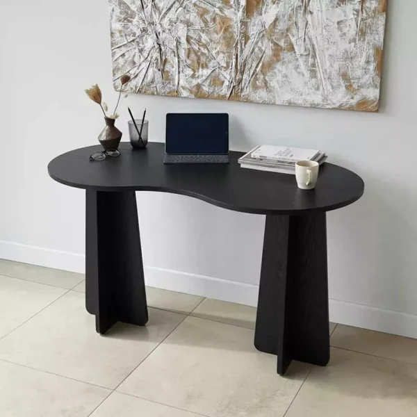 Bureau avec plateau de forme organique L120 cm COMO