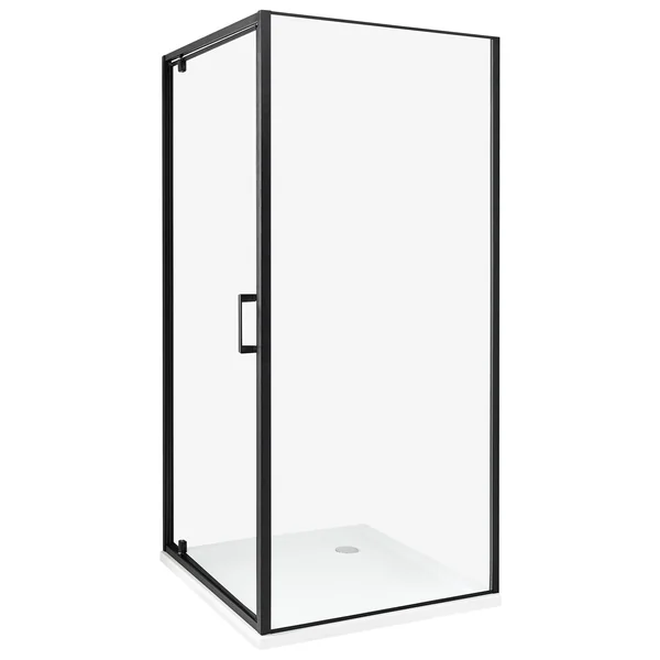 Cabine de douche DARLI 90 x 90 x 185 cm Noir