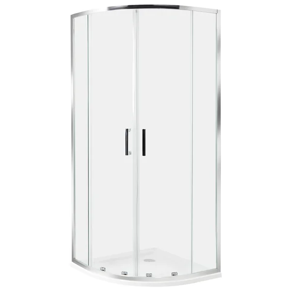 Cabine de douche JUKATAN 80 x 80 x 185 cm Argenté
