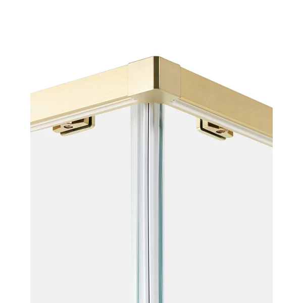 Cabine de douche TELA 80 x 80 x 185 cm Doré