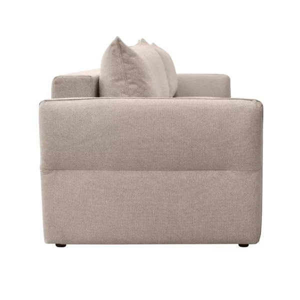 Canapé lit 3 places avec coffre et matelas L238 cm - LAGOS