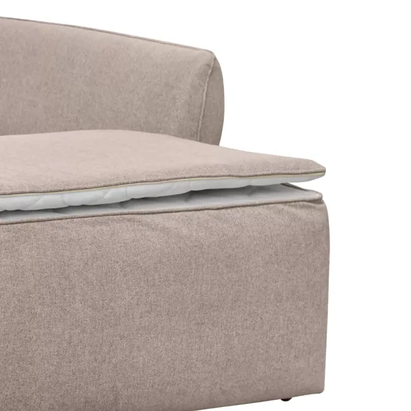 Canapé lit 3 places avec coffre et matelas L238 cm - LAGOS