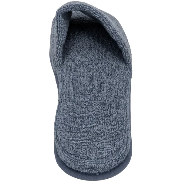 Chaussons de bain taille S/M coton collection DENIM bleu