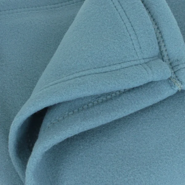 Couverture polaire 240x300 cm 100% Polyester 350 g/m2 TEDDY Bleu Lac