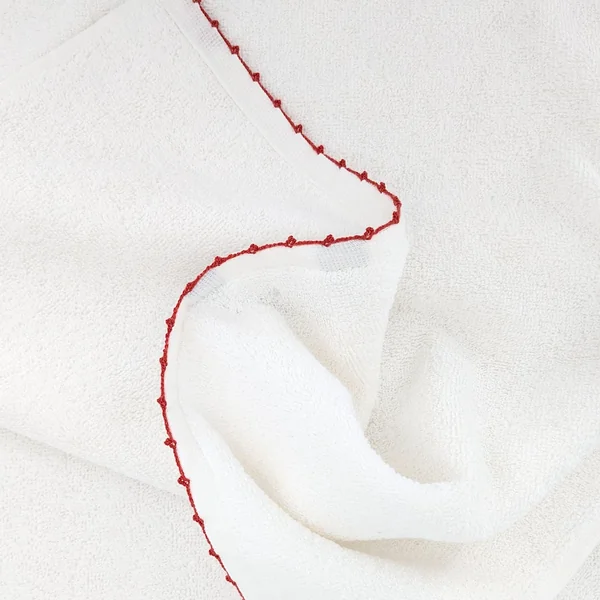 Drap de douche 70x140 cm pur coton collection ORLA avec picueta rose
