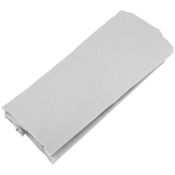 Drap housse 160x200 cm bonnet 40 cm percale de coton PASSION PERCALE Gris nuage