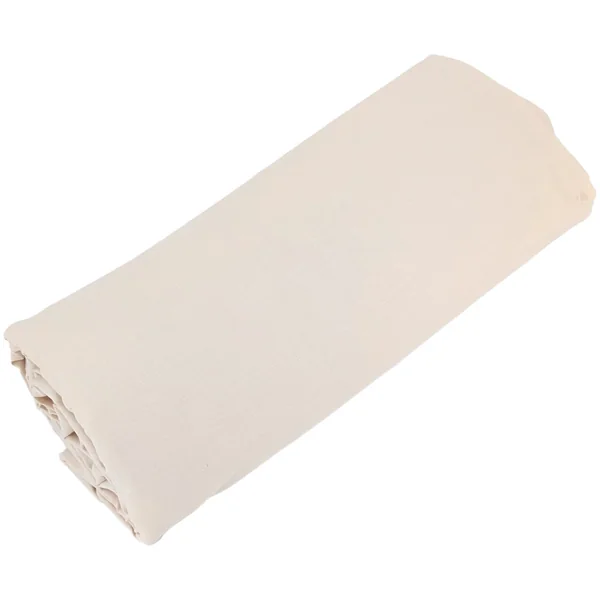 Drap housse 200x200 cm bonnet 30 cm percale de coton PASSION PERCALE Beige