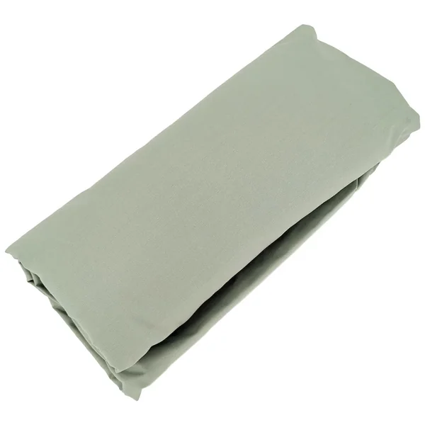 Drap housse 90x200 cm bonnet 40 cm percale de coton PASSION PERCALE vert Sauge