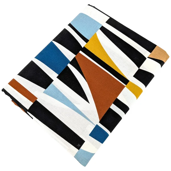 Drap plat 280x310 cm pur coton PIETRO multicolore