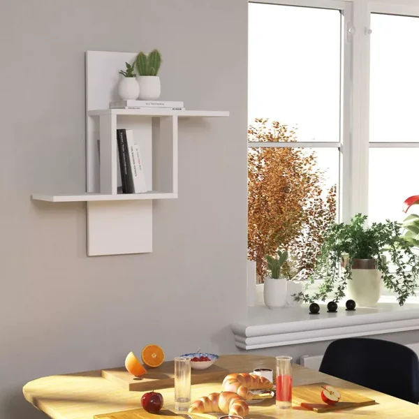 Etagère murale 2 tablettes H70 cm - MILL