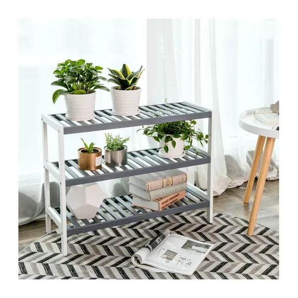 Etagère à chaussures 3 niveaux - L70 cm