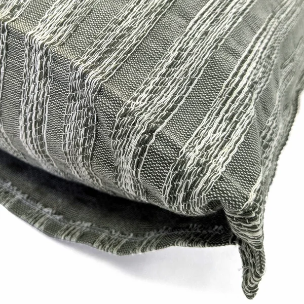 Housse de coussin en coton 40x60 cm cm SILOE vert Kaki