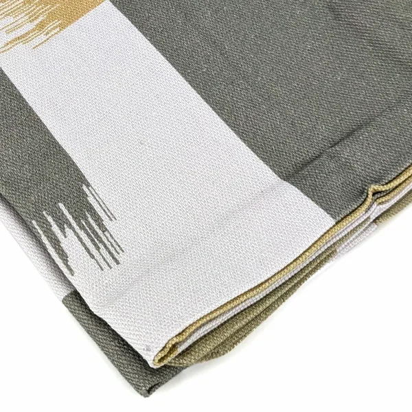 Housse de coussin pur coton 40x60 cm cm collection ATHOS jaune jasmin