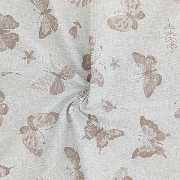 Lot de 2 torchons de cuisine toile collection WINGS 50x70 cm marron