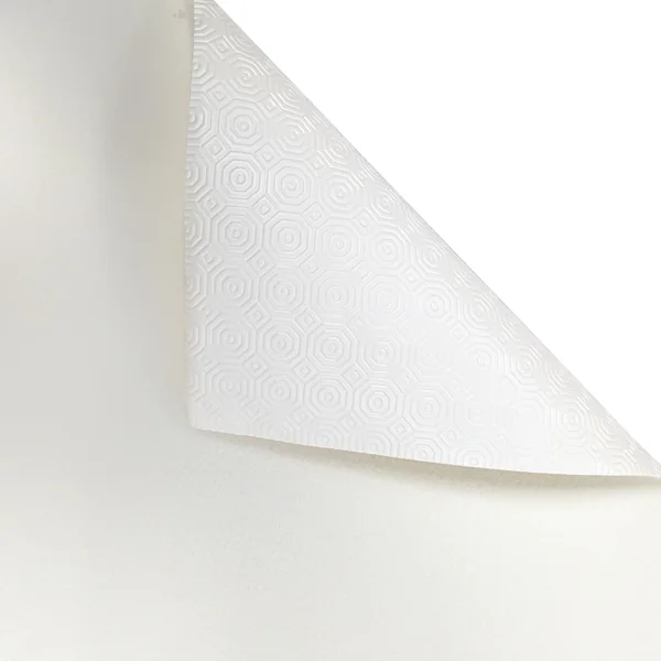 Protège table en rouleau laize 140 cm collection COOK en polyester et pvc blanc