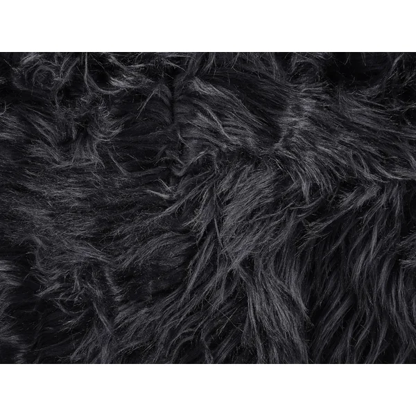 Tagesdecke DELICE Stoff 200 x 220 cm Schwarz