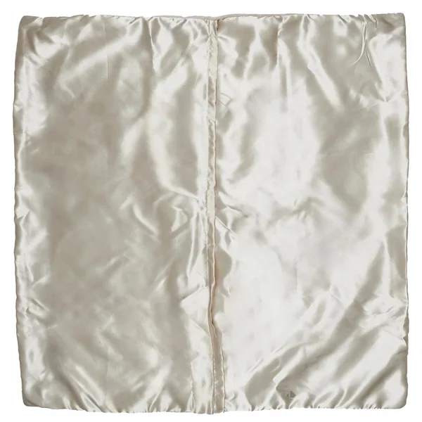 Taie d'oreiller microfibre réversible satin 60x60 cm HOSANA doré