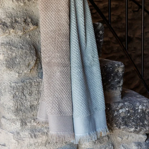 Tapis de bain coton 1000 g/m² 50x80 cm TETHYS gris Brume