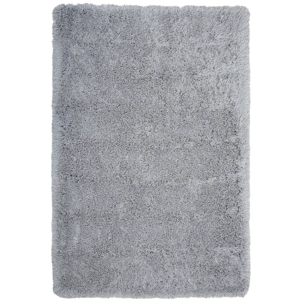 Tapis à poils longs CIDE Gris clair 200 x 300 cm