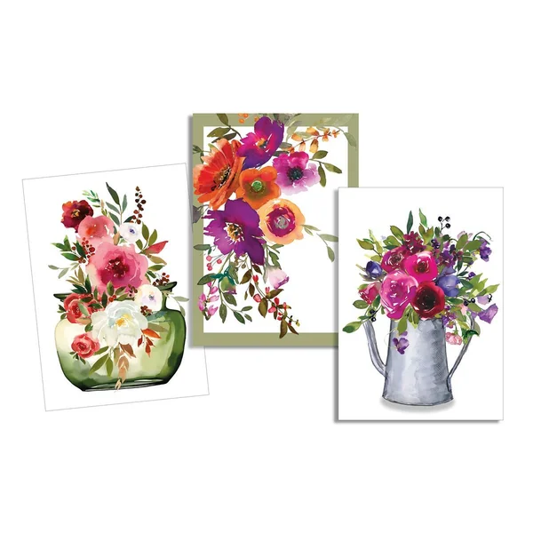 TORCHON ANEMONE MULTICOLORE 50X70CM