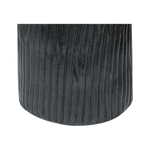 Vase décoratif FLORENTIA Céramique 50 cm Noir