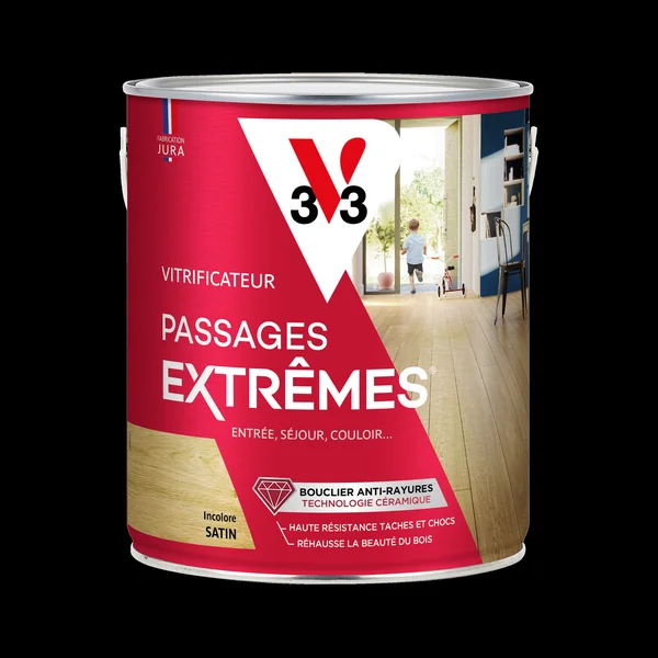 Vitrificateur gel escaliers incolore 2.5L