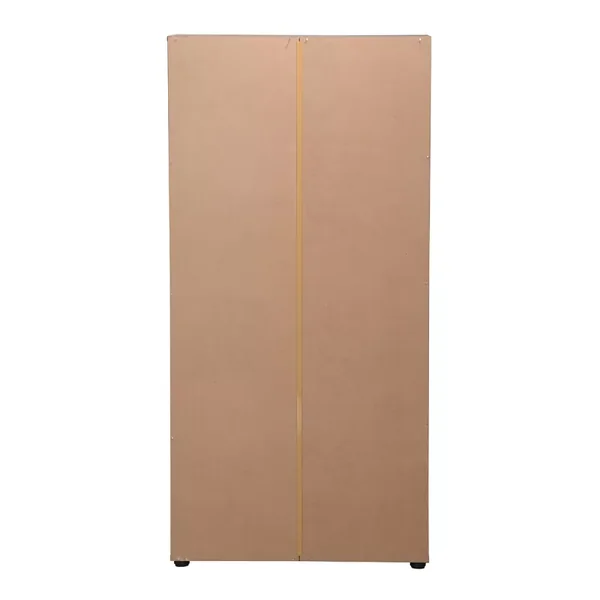 Étagère 3 niveaux et Rangement 2 portes H120 cm - MODU