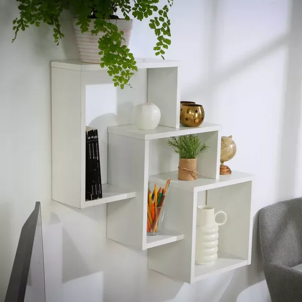 Étagère Murale avec 3 Compartiments L64 cm - Fibi