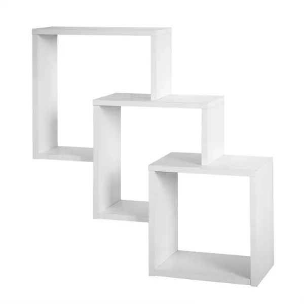 Étagère Murale avec 3 Compartiments L64 cm - Fibi